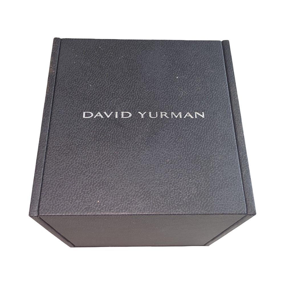 David Yurman Jewelry Box (Box Only) Authentic Empty. Nice For Earrings Or Ring